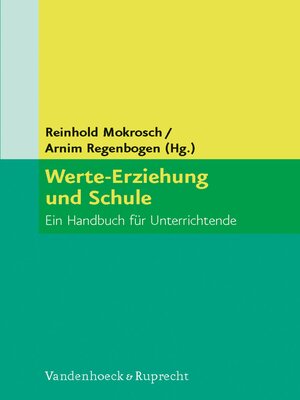 cover image of Werte-Erziehung und Schule